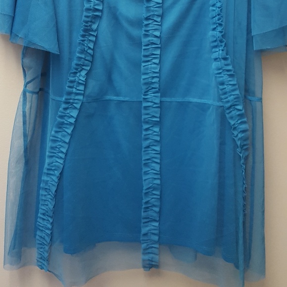 🆕️ Lane Bryant Ruffle Top - Picture 4 of 8